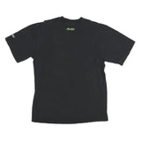 AWGE Mens Black Graphic T-Shirt M Short Sleeve Crew Neck Streetwear Cotton Blend