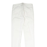 CALVIN KLEIN JEANS Womens White Slim Skinny Denim W30 L32 Zip Cotton Blend
