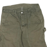 CARHARTT Mens Shorts Green Casual Cotton Blend M W32 Workwear Utility