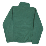 TOMMY HILFIGER Mens Green Polyester Blend Fleece Jacket M Zip Saint Patrick