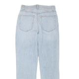 REFORMATION Womens Jeans Blue Regular Straight Denim Light W26 L27 Zip Cotton