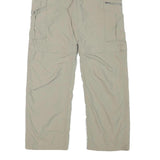 COLUMBIA Mens Polyester Blend Beige Regular Fit Straight Leg Trousers W28 L28