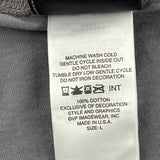 Iron Valley Harley Davidson Graphic T-Shirt - Large Gray Cotton