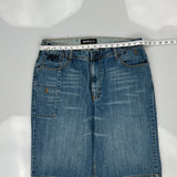 Hip Hop Ecko Unltd Denim Shorts - 36W 13L Blue Cotton