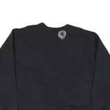 Mens Black Sweatshirt Wisconsin Map The Badger State Crew Neck L Regional Print