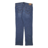 LEVI'S Womens Jeans Blue Regular Straight Denim Medium W33 L29 Classic Cotton