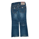 True Religion Boot Cut Jeans - 34W US 8 Blue Denim