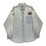 Vintage National Championship 1999 Chase Authentics Nascar Denim Shirt - XL Light Wash Cotton