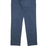 CARHARTT Mens Cotton Blend Blue Slim Straight Trousers W32 L32 Casual Workwear