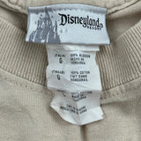Disney Graphic T-Shirt - Large Beige Cotton