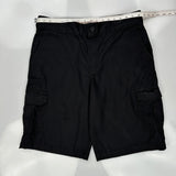 Dickies Cargo Shorts - 36W 10L Black Cotton