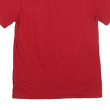 NIKE Mens Red Jordan Graphic T-Shirt L Short Sleeve Crew Neck Basketball Print