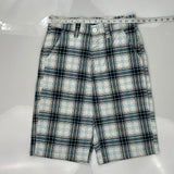 Southpole Checked Shorts - 29W 12L Multicoloured Cotton