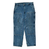 Carhartt Double Knee Carpenter Jeans - 40W 32L Blue Cotton