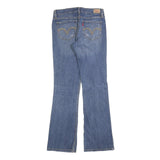 LEVI'S 518 Womens Jeans Blue Regular Bootcut Denim Medium W28 L32 Classic Fit