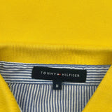 Tommy Hilfiger Polo Shirt - Medium Yellow Cotton