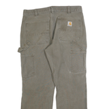 CARHARTT Mens Cotton Blend Relaxed Fit Straight Leg Trousers W34 L30 Workwear