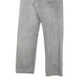LEVI'S 505 02 Mens Jeans Grey Regular Straight Denim W30 L30 Classic Cotton