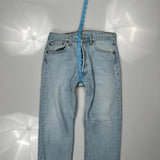 501 Levis Jeans - 31W 30L Light Wash Denim