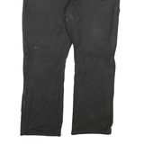 DICKIES Mens Black Regular Straight Denim Jeans W40 L29 Workwear Utility