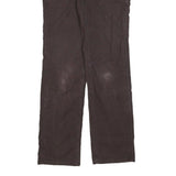 CARHARTT Womens Jeans Brown Regular Straight Denim Rinse W28 L32 Workwear Casual