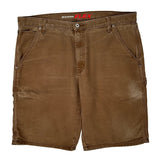 Dickies Carpenter Shorts - 40W 10L Brown Cotton Blend