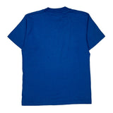 Age 14 Fruit Of The Loom Single Stitch T-Shirt - Large Blue Cotton Blend