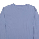 POLO RALPH LAUREN Mens Blue Long Sleeve Crew Neck Pocket T-Shirt M Cotton Blend