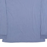 POLO RALPH LAUREN Mens Blue Long Sleeve Crew Neck Pocket T-Shirt M Cotton Blend