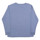 POLO RALPH LAUREN Mens Blue Long Sleeve Crew Neck Pocket T-Shirt M Cotton Blend