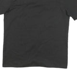 DICKIES Mens Black Work Shirt L Cotton Blend Short Sleeve Button-Up