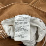 Carhartt Carpenter Trousers - 32W 35L Brown Cotton