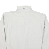 TIMBERLAND Mens White Pullover Plain 1/4 Zip Basic Knit XL Casual Outdoor Jumper