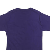 CHAMPION Mens Blue San Francisco State University Alumni Graphic T-Shirt M Short