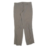 ICEPEAK Womens Regular Beige Trousers W30 L30 Polyester Blend Zip Comfort Casual