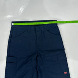 Red Kap Cargo Shorts - 29W 11L Navy Cotton
