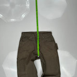 Dickies Carpenter Trousers - 29W 30L Brown Cotton