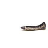 COACH Ballet Shoes Brown Synthetic Womens UK 3