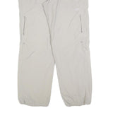 MAMMUT Womens Polyester Beige Relaxed Trousers W36 L30 Outdoor Hiking Zip