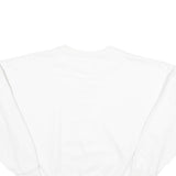 KARL KANI Womens White Signature Logo Crew Neck Sweatshirt M Casual Streetwear