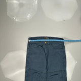 Hawx Workwear Carpenter Pants - 34W 32L Blue Cotton