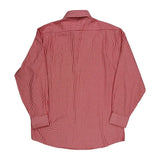 Tommy Hilfiger Checked Shirt - Medium Red Cotton