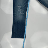 Guess Boot Cut Jeans - 33W 31L Blue Cotton
