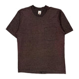 Blank Fruit Of The Loom Single Stitch T-Shirt - Medium Gray Cotton Blend