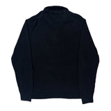 Calvin Klein 1/4 Zip - XL Black Cotton