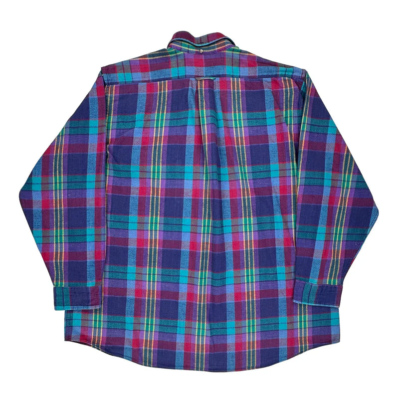 Gant Checked Flannel Shirt - 2XL Multicoloured Cotton