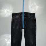 501 Levis Jeans - 36W 31L Gray Cotton