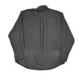 Jantzen Checked Shirt - Large Grey Cotton
