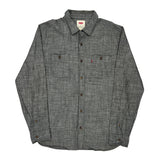 Levis Shirt - Medium Grey Cotton
