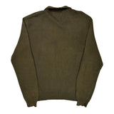 Polo By Ralph Lauren 1/4 Zip - XL Brown Cotton